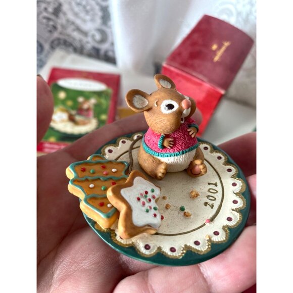 Hallmark Keepsake Teddyt Bear lot 5 figurines - Picture 11 of 11